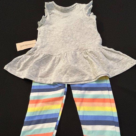 FIRST IMPRESSIONS GIRLS' JOGGER AND TOP 2-PC SET - Picture 2 of 6